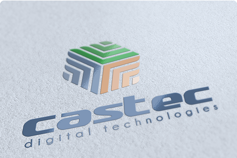 Castec Technologies Logo Design in Logo Templates - product preview 8