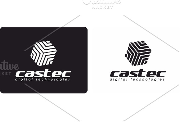 Castec Technologies Logo Design in Logo Templates - product preview 4