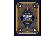 Whiskey label