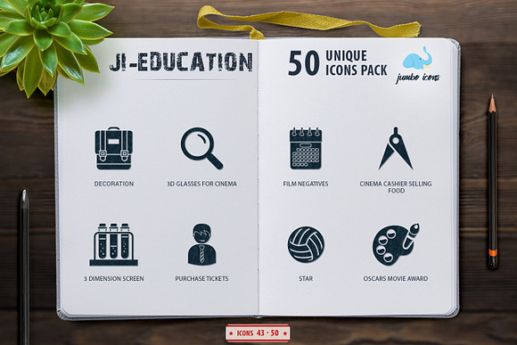 Glyph Icons School-Education Set in Graphics - product preview 5