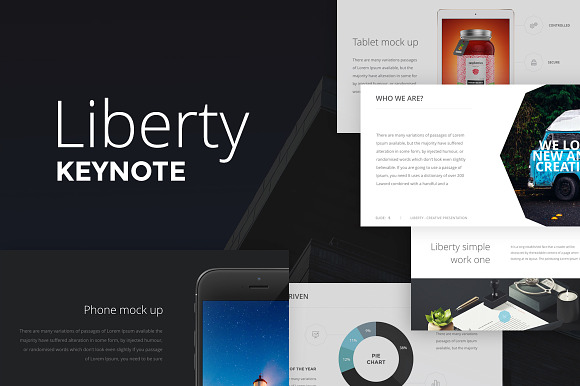 Liberty Keynote Presentation in Keynote Templates - product preview 6