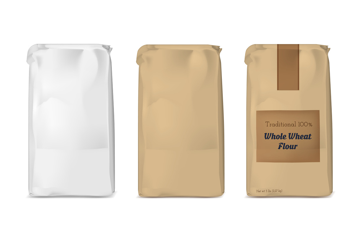 Vector white soft packing in Product Mockups - product preview 8