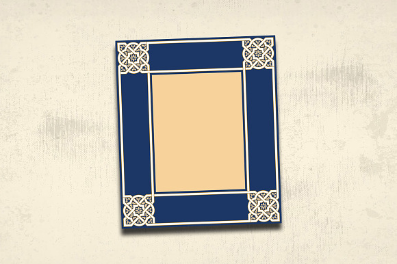 Morocco Floral Frame in Card Templates - product preview 1