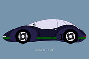 concept retro future car