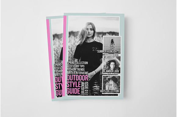 Outdoor Style Guide - Cover Template in Magazine Templates - product preview 2