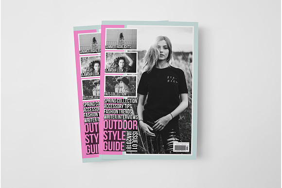 Outdoor Style Guide - Cover Template in Magazine Templates - product preview 3
