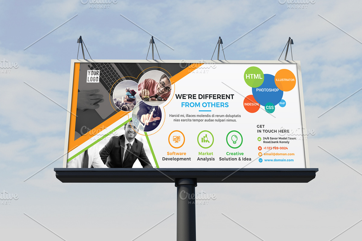 Agency Billboard in Flyer Templates - product preview 8