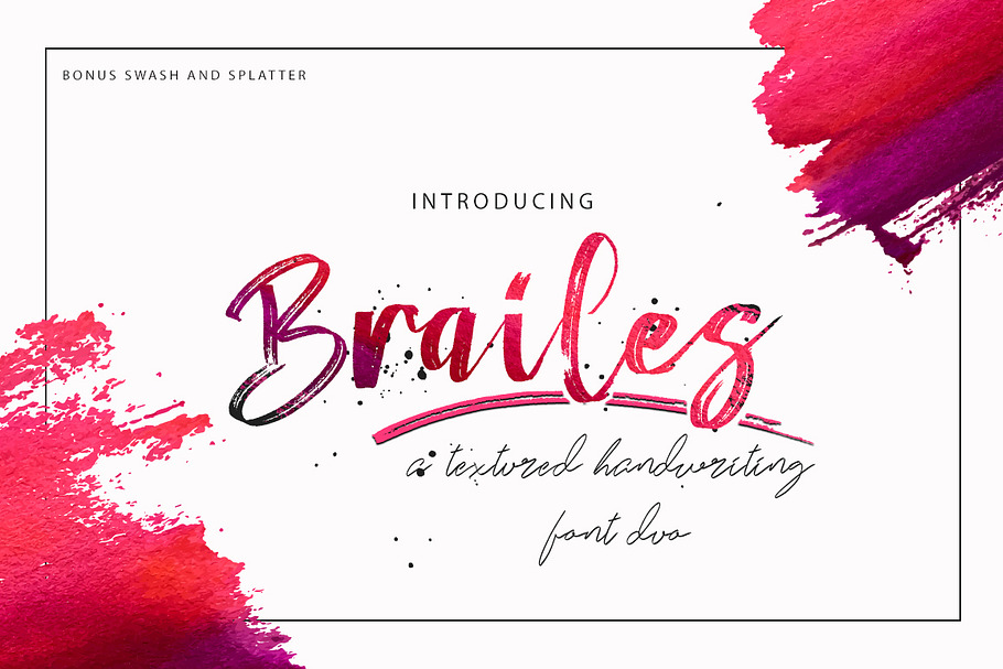 Brailes Font Duo in Script Fonts - product preview 8