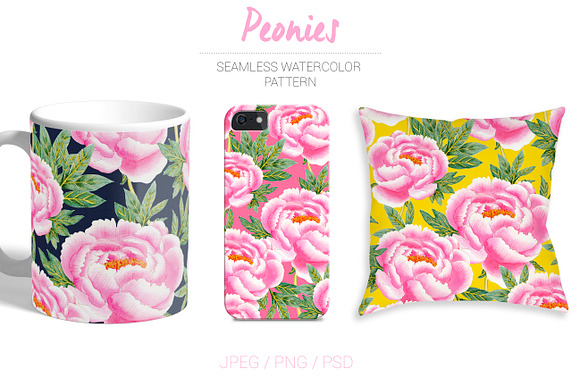 PEONIES in Objects - product preview 1