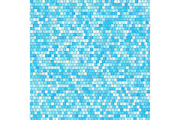 ceramic blue mosaic background seamless texture in swimming pool or kitchen