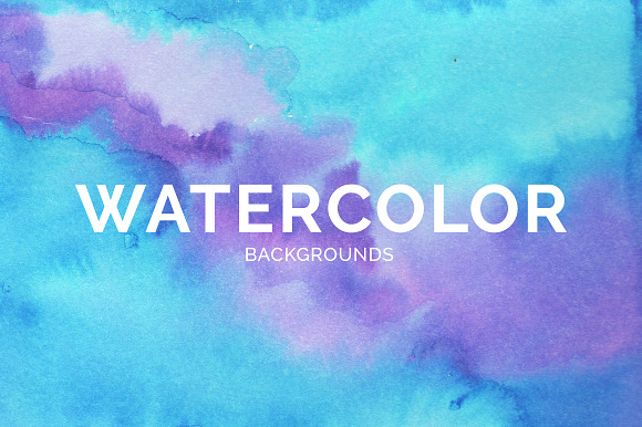 Watercolor Backgrounds in Textures - product preview 2