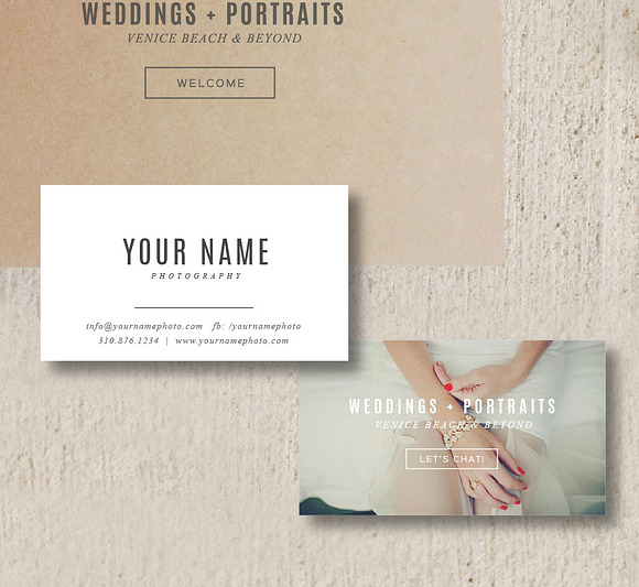 Venice Marketing Set in Brochure Templates - product preview 4