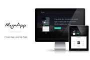MagnApp | App Landing Page Template