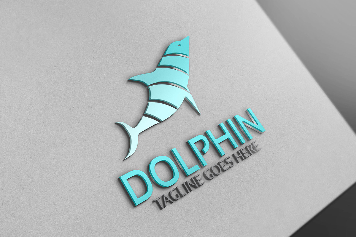 Dolphin Logo Version 2 in Logo Templates - product preview 8