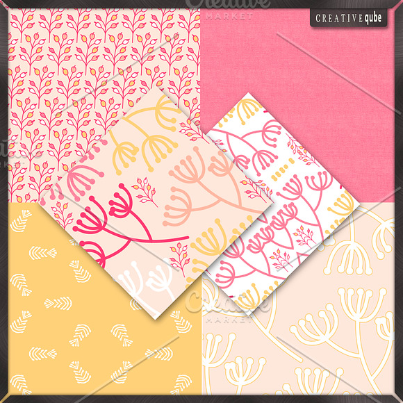 Digital Scrapbook paper pack in Patterns - product preview 1