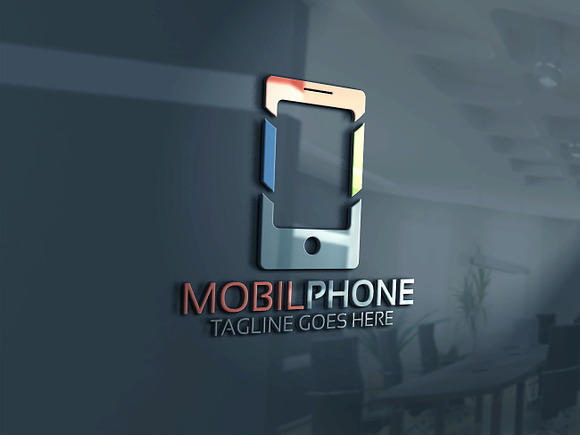 Mobile Phone Logo in Logo Templates - product preview 2