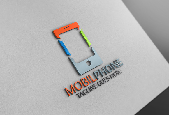 Mobile Phone Logo in Logo Templates - product preview 3