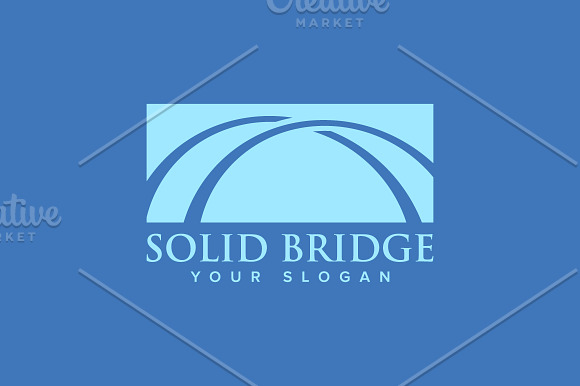 Bridge Symbol Design illustration in Logo Templates - product preview 2