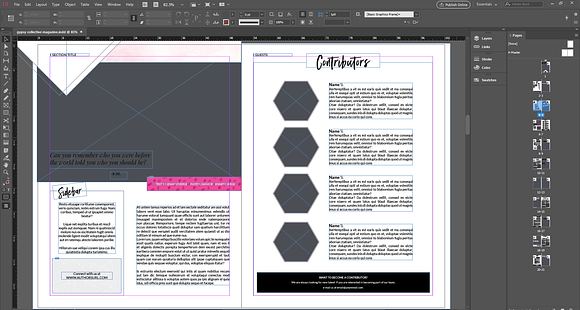 Gypsy Collective Magazine Layout in Magazine Templates - product preview 1