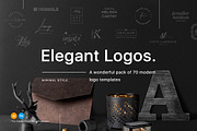 70 Elegant Logos (Extended License)