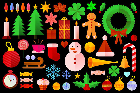 Christmas Vector Pack in Illustrations - product preview 1