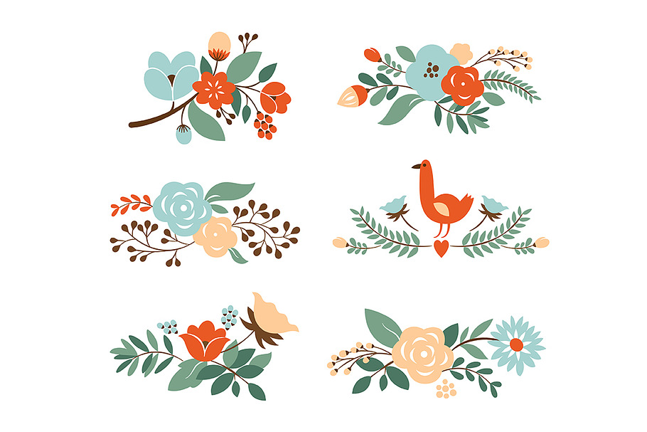 Floral clipart in Graphics - product preview 8