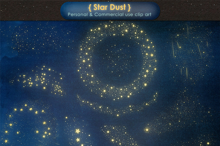 Star Dust, Magical Sparkle Overlay