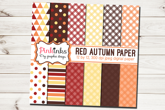 98% OFF SALE digital paper bundle! in Patterns - product preview 5