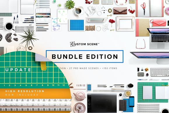Custom Scene - Bundle Edition in Scene Creator Mockups - product preview 4