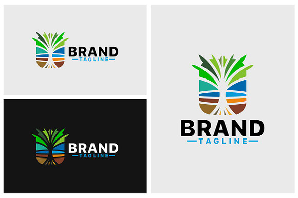 Nature Tree Logo in Logo Templates - product preview 1