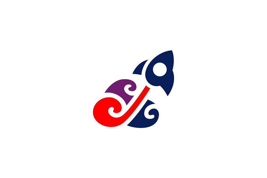 Rocket Logo Template 