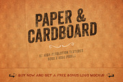 Paper Cardboard Textures Pack Vol 3