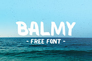 Balmy Brush Font