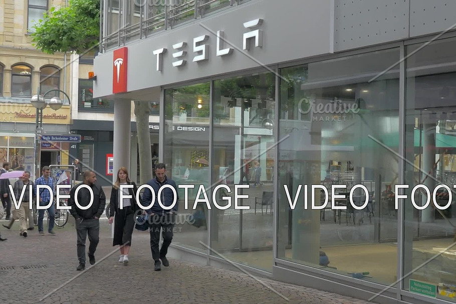 Tesla Store and Service Centre in Frankfurt, Germany in Graphics - product preview 8