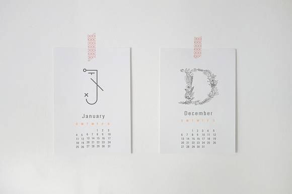Calendars 2015 in Illustrations - product preview 4