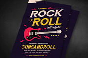 Rock And Roll All Night Flyer
