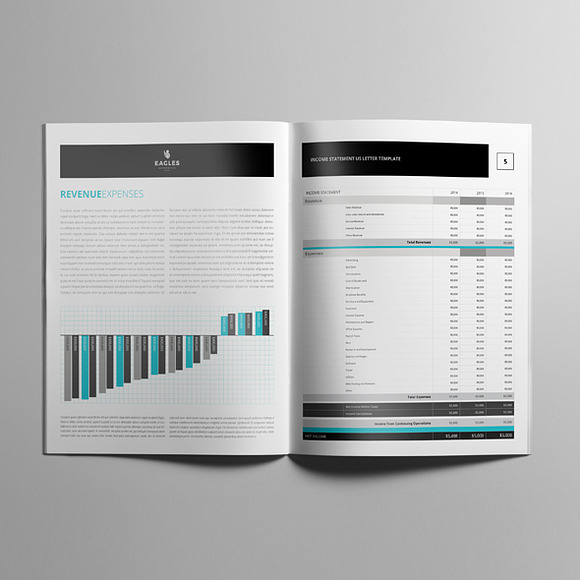 Income Statement USL in Templates - product preview 4