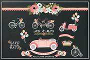 Wedding Wheels - Pink