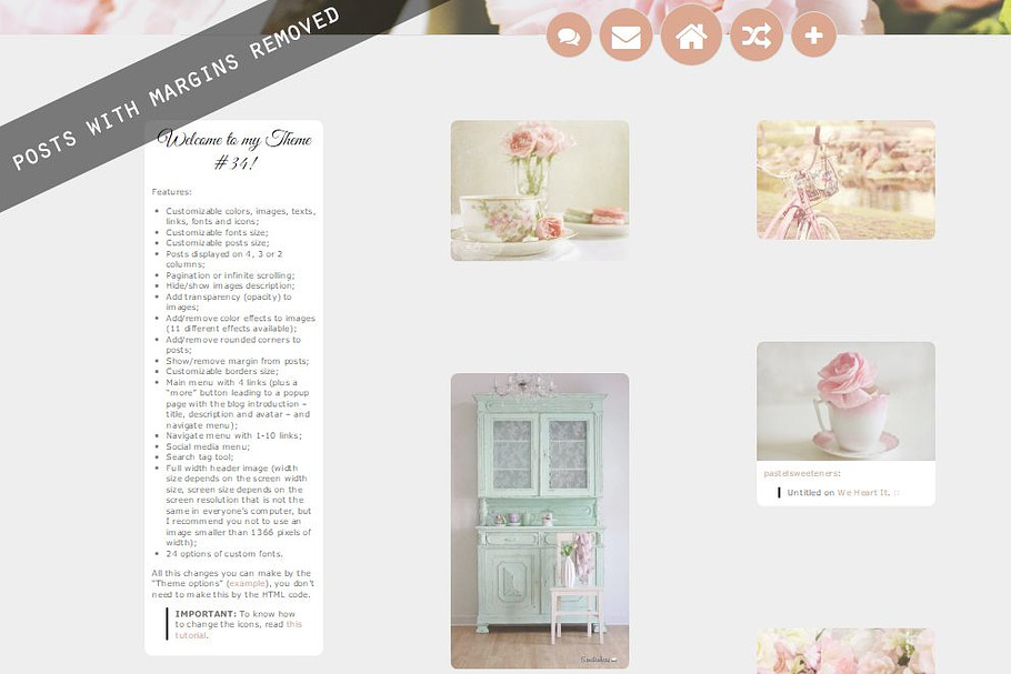 Isabela - Tumblr Theme in Tumblr Themes - product preview 11