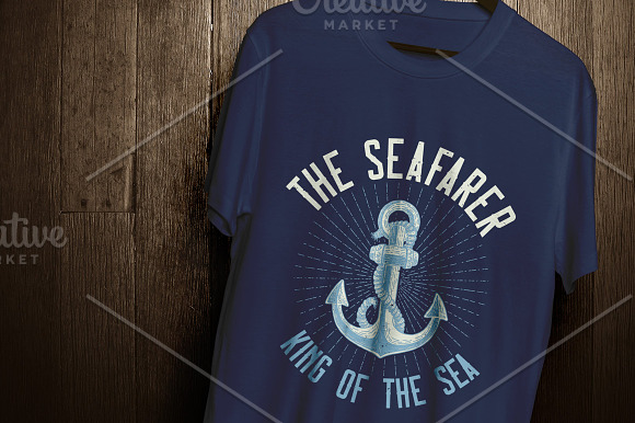 Anchor Collection Of T-shirt Designs in Illustrations - product preview 1