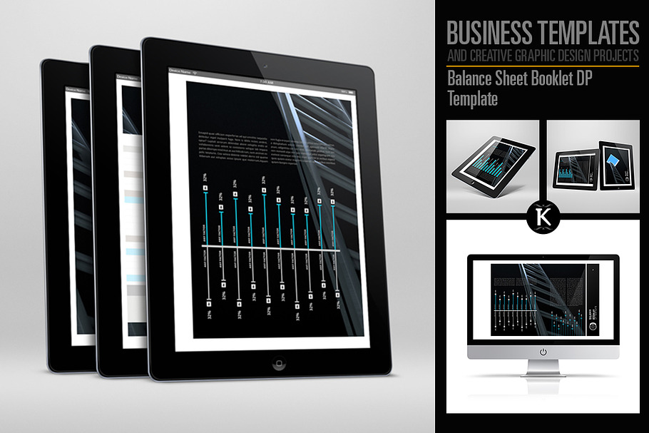 Balance Sheet Booklet DP in Templates - product preview 8