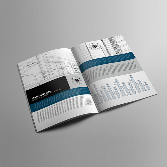 Biz Balance Sheet Template in Templates - product preview 1