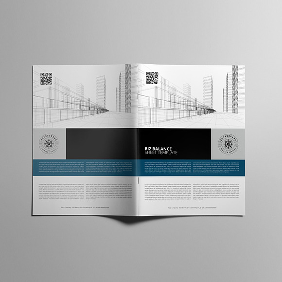 Biz Balance Sheet Template in Templates - product preview 2