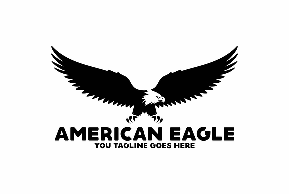 American Eagle in Logo Templates - product preview 2