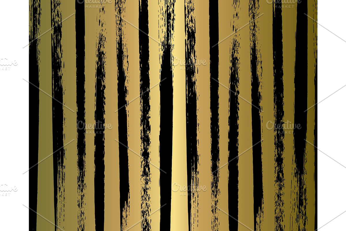 Gold Abstract background with brush strokes. Geometric texture. Abstract background. in Illustrations - product preview 8