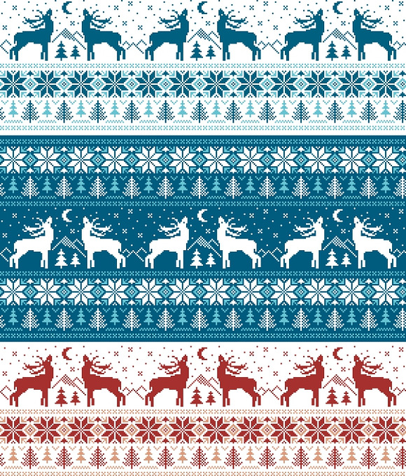 Norwegian ornaments in Patterns - product preview 2