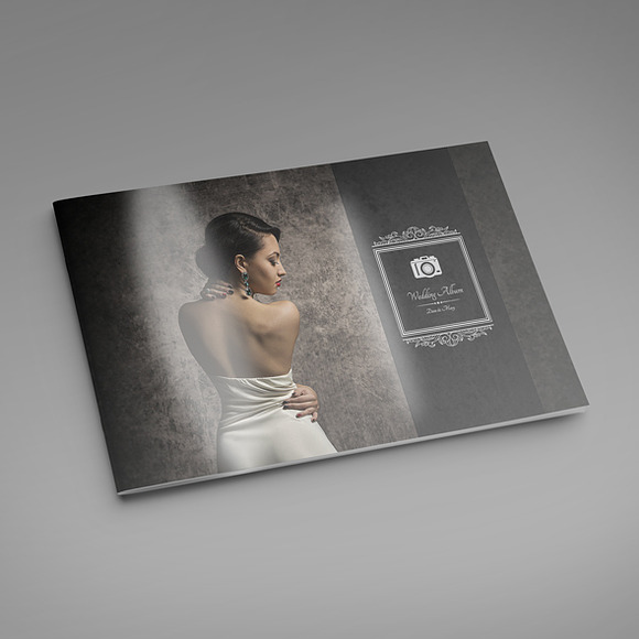 Wedding album Template A4 in Templates - product preview 5
