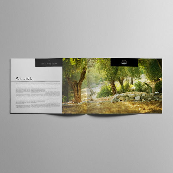 Travel Photo Album Template in Templates - product preview 2