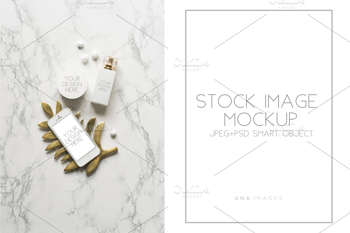 Mockup with 3 smart objects.Fashion in Mobile & Web Mockups - product preview 8
