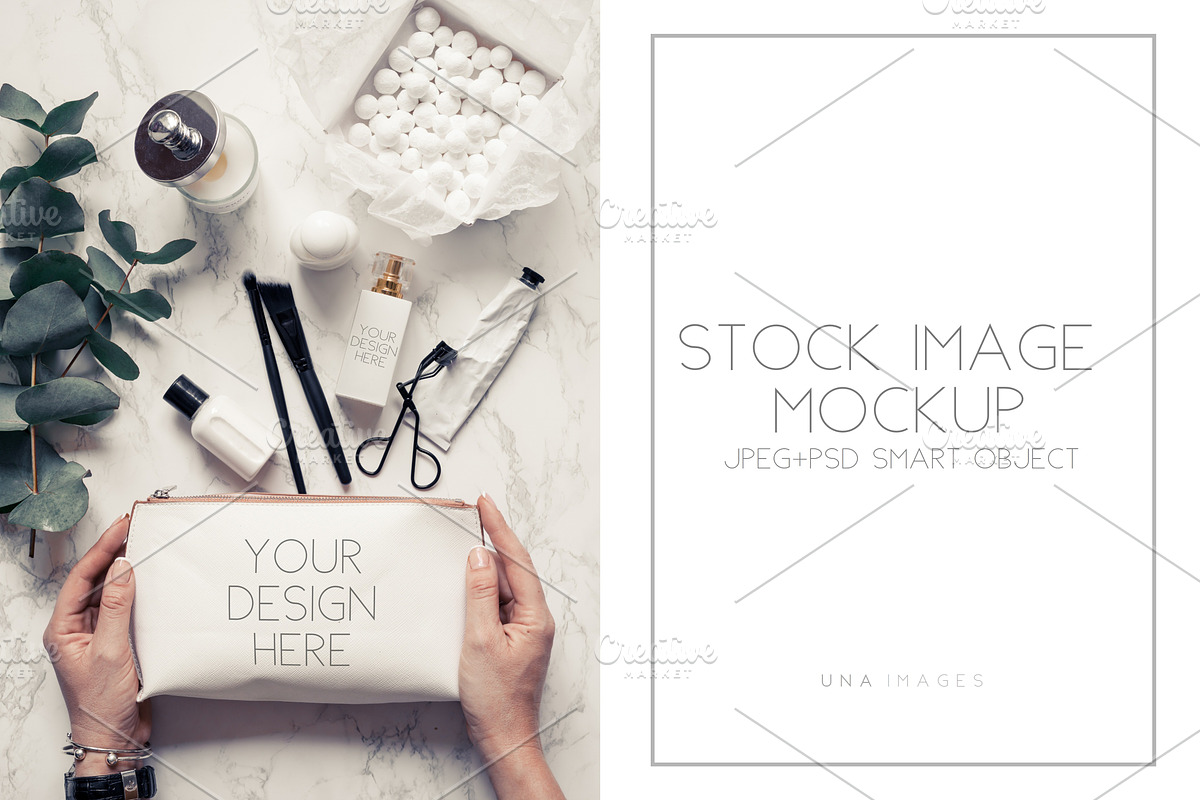 Mockup with 2 smart objects.Fashion in Mobile & Web Mockups - product preview 8